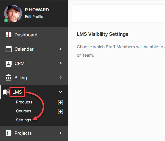 LMS Learning Management System – Help